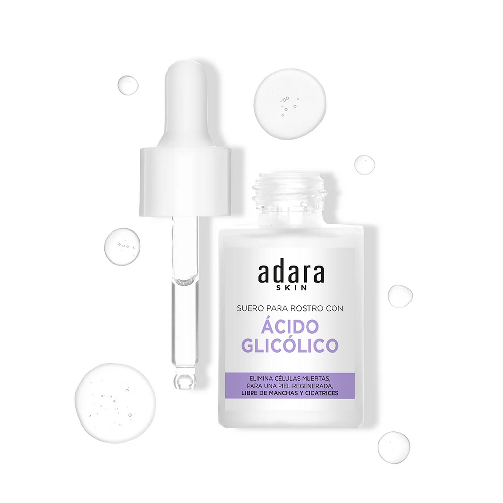 Adara Skin Sérum Facial con Ácido Glicólico