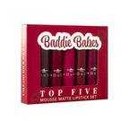 Italia Deluxe Five Mousse Matte Lipstick Set 💄