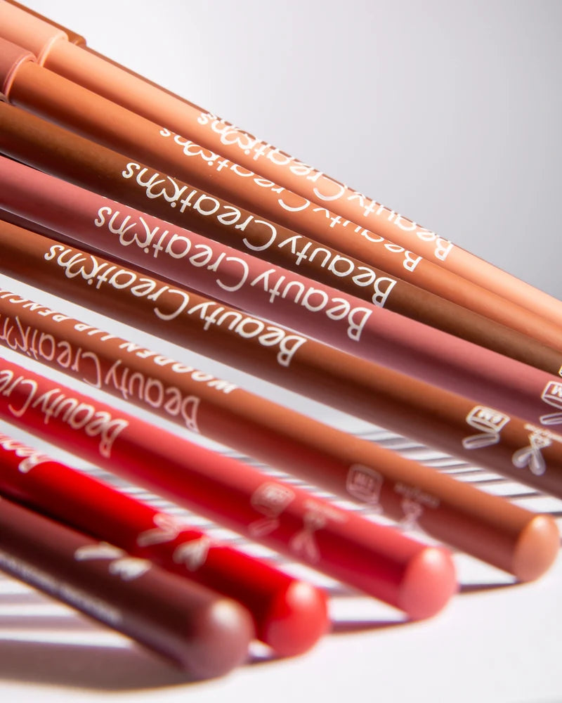Beauty Creations Wooden Lip Pencil Set