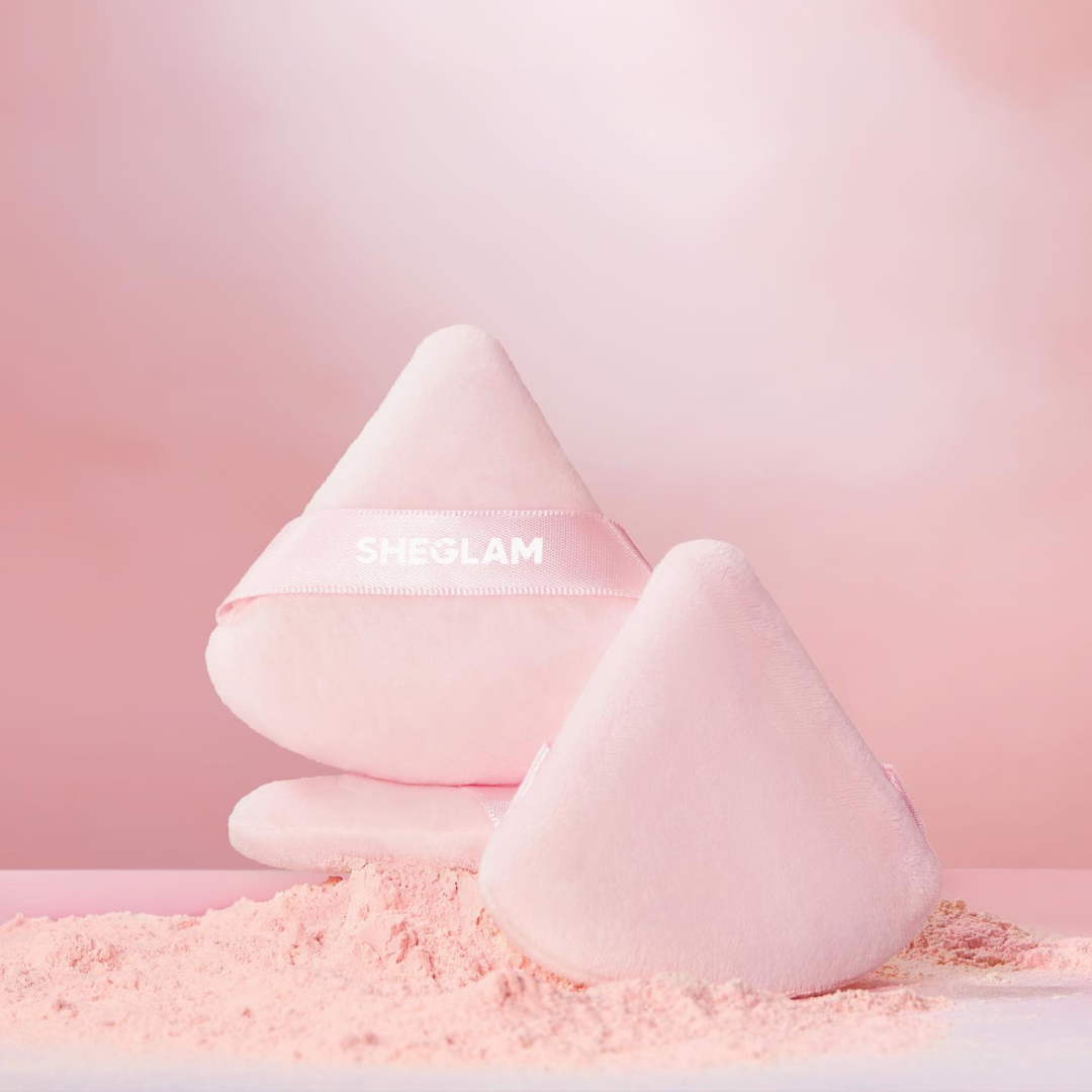 SHEGLAM Insta-Ready Powder Puff – Borla para Polvo