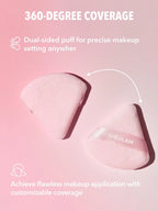SHEGLAM Insta-Ready Powder Puff – Borla para Polvo