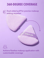 SHEGLAM Insta-Ready Powder Puff – Borla para Polvo