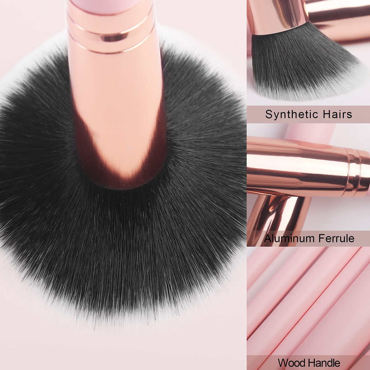 Brochas Real Perfectión 16 piezas + perfilador