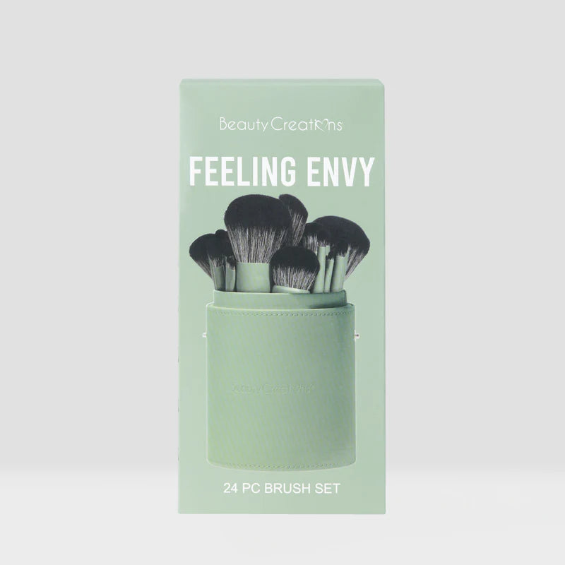 Beauty Creations Feeling Envy – Set de 24 Brochas con Estuche