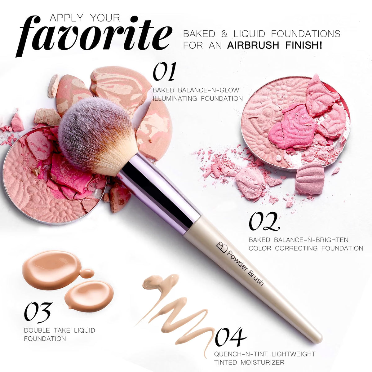 BS-MALL Makeup Brush Set – 18 Piezas