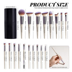 BS-MALL Makeup Brush Set – 18 Piezas