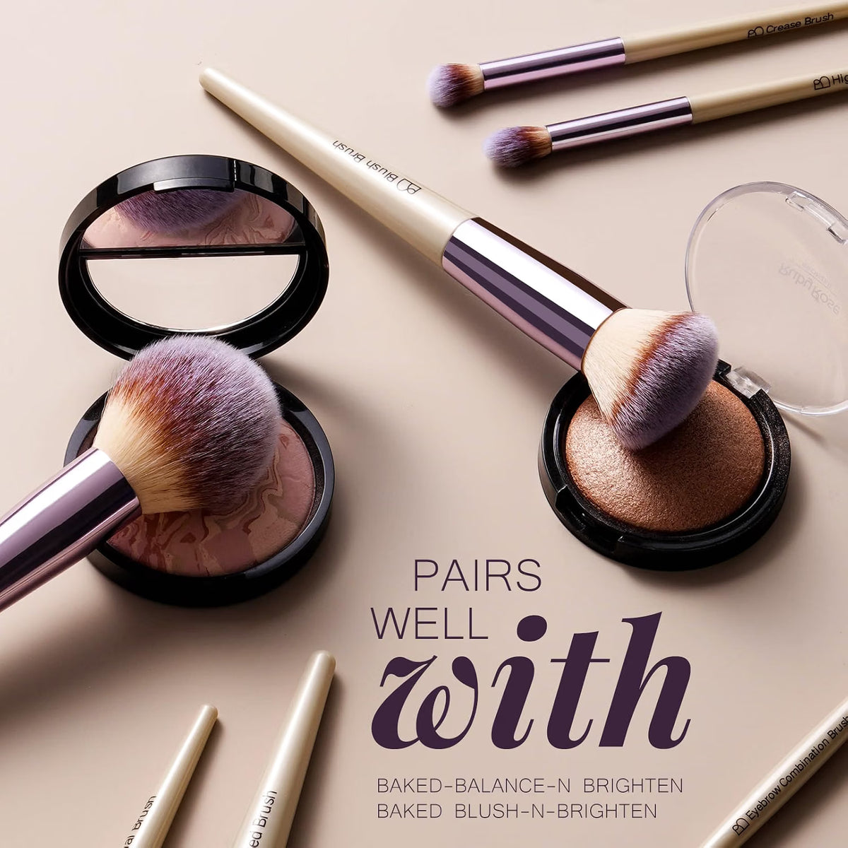 BS-MALL Makeup Brush Set – 18 Piezas