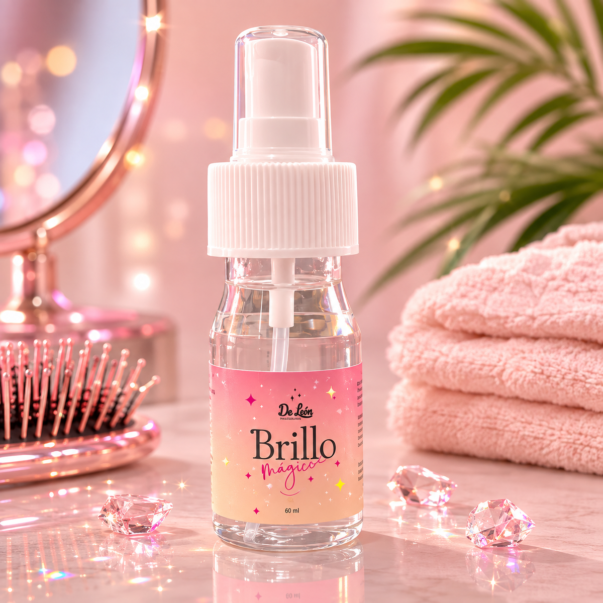 Brillo Mágico – Gotas para Cabello | De León Tratamientos