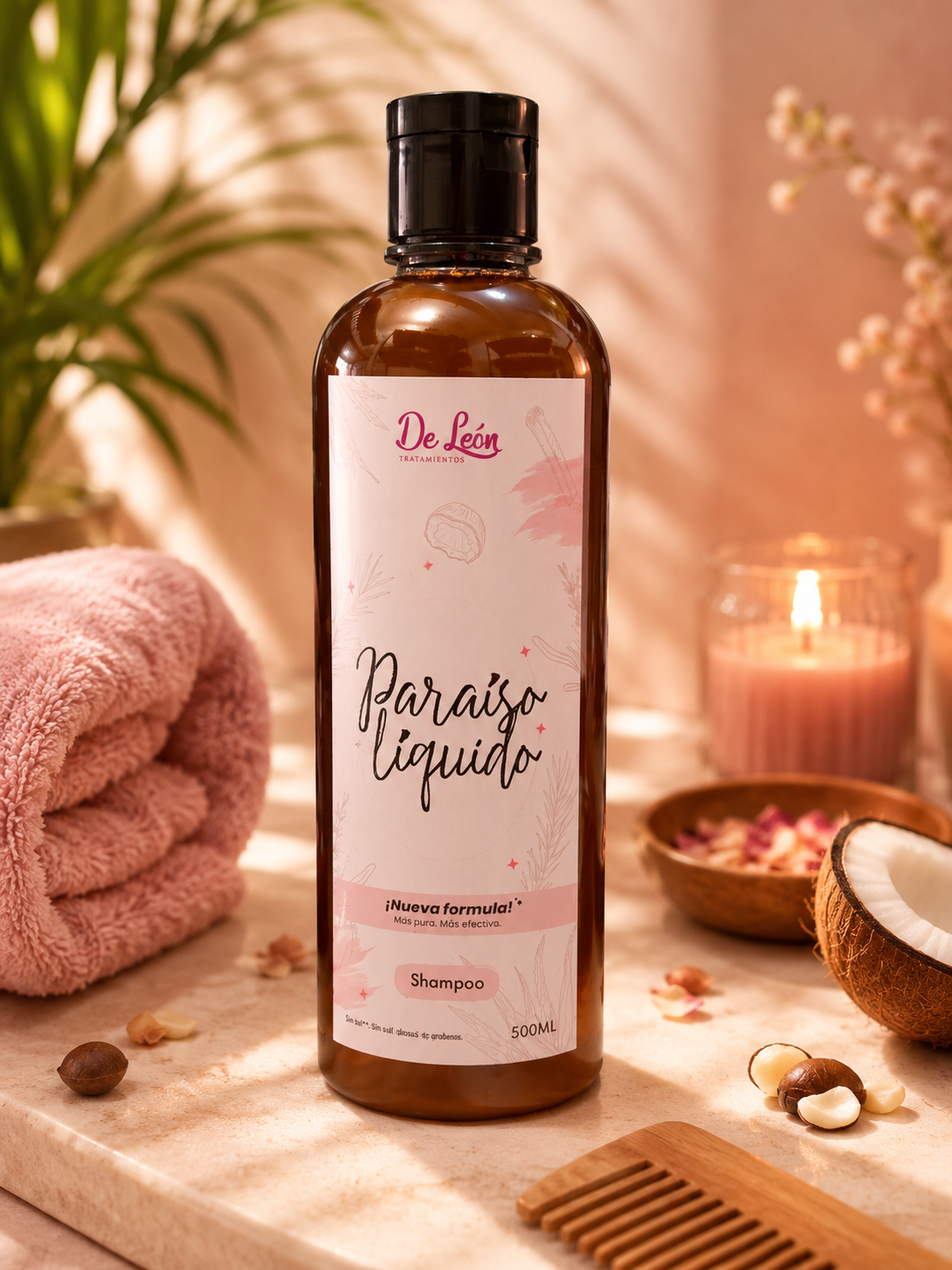 Shampoo Paraíso Líquido - De Leon