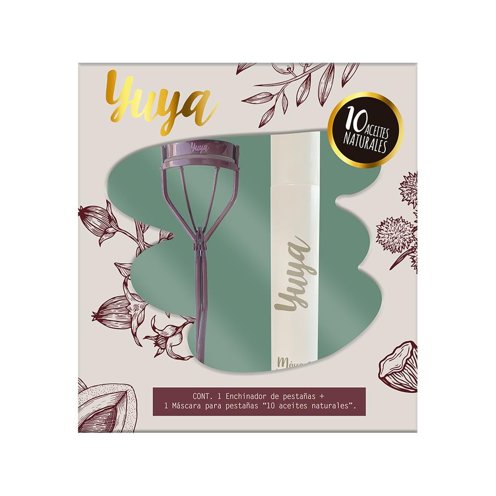 Yuya Set Enchinador de Pestañas + Máscara 10 Aceites Naturales