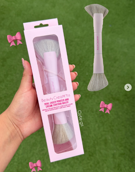 Beauty Creations Dual Ended Powder and Cream Contour Brush