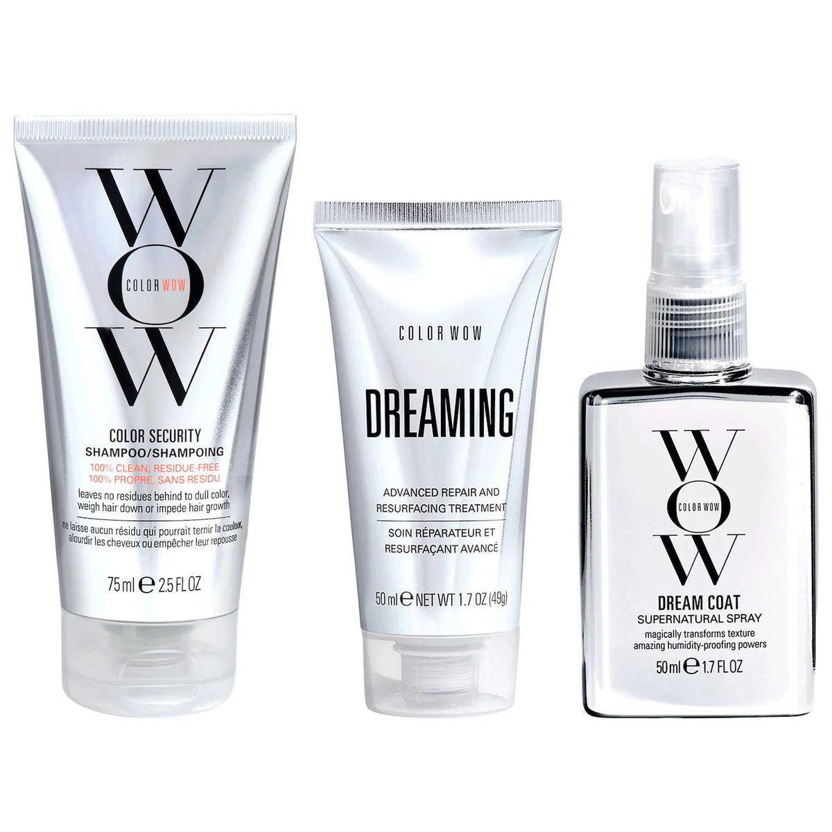 COLOR WOW Anti-Frizz Dream Team – Kit Capilar