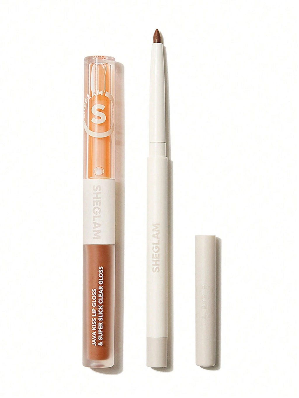 SHEGLAM Soft 90’s Glam Lip Liner & Lip Duo Set – Moody Taupe