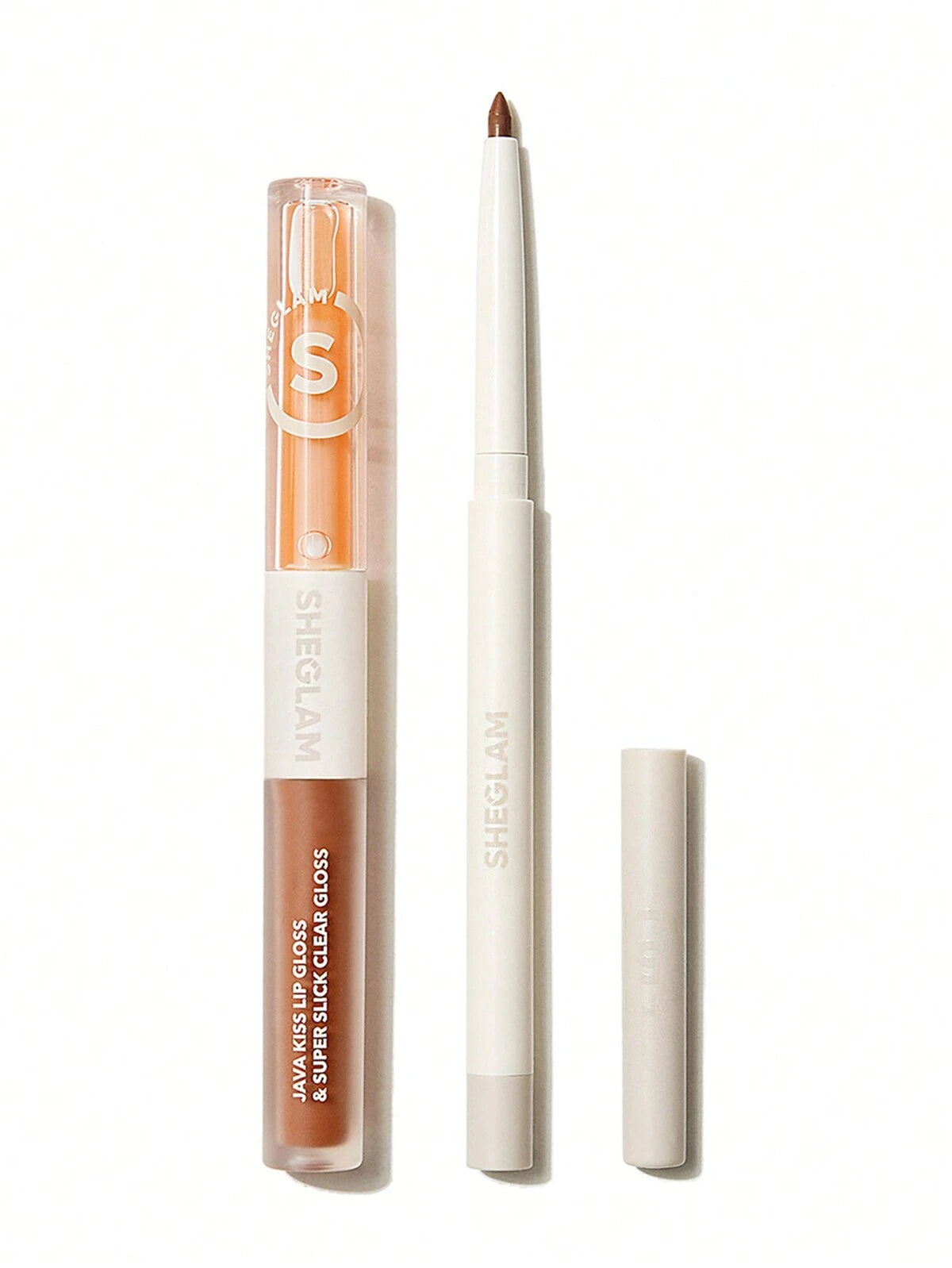 SHEGLAM Soft 90’s Glam Lip Liner & Lip Duo Set – Moody Taupe