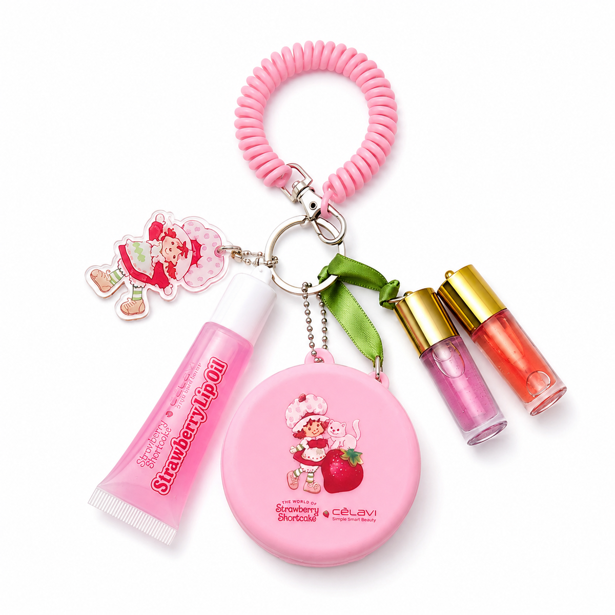 Set de Lip Oils Strawberry Shortcake x Célavi – Edición Limitada