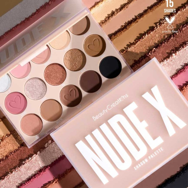 NUDE X Paleta de sombras Beauty Creations