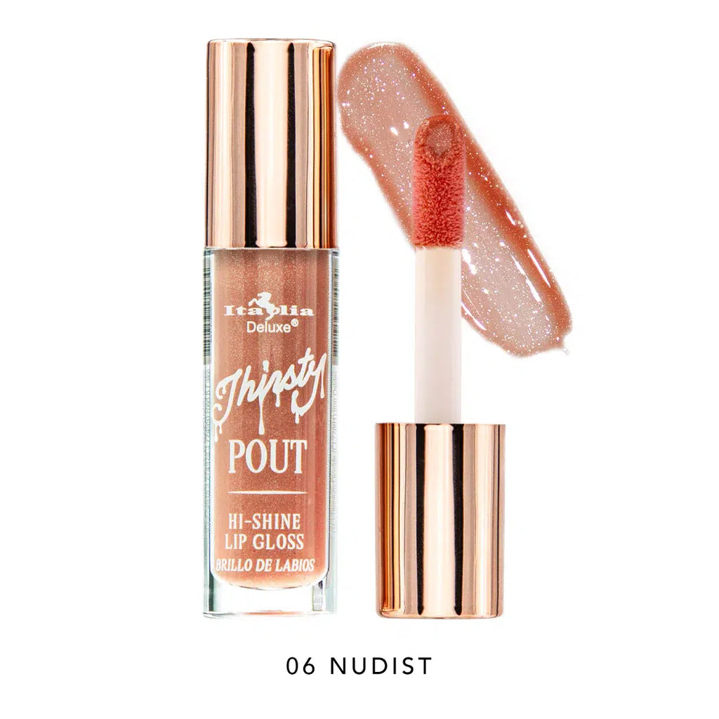 Italia Deluxe Thirsty Pout Hi-Shine Lip Gloss