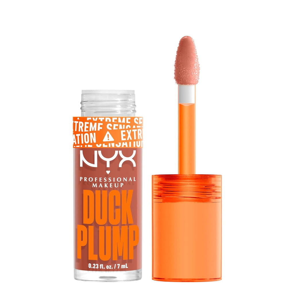 NYX Duck Plump High Pigment Lip Gloss – Apri-Caught