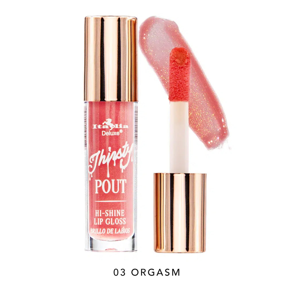 Italia Deluxe Thirsty Pout Hi-Shine Lip Gloss
