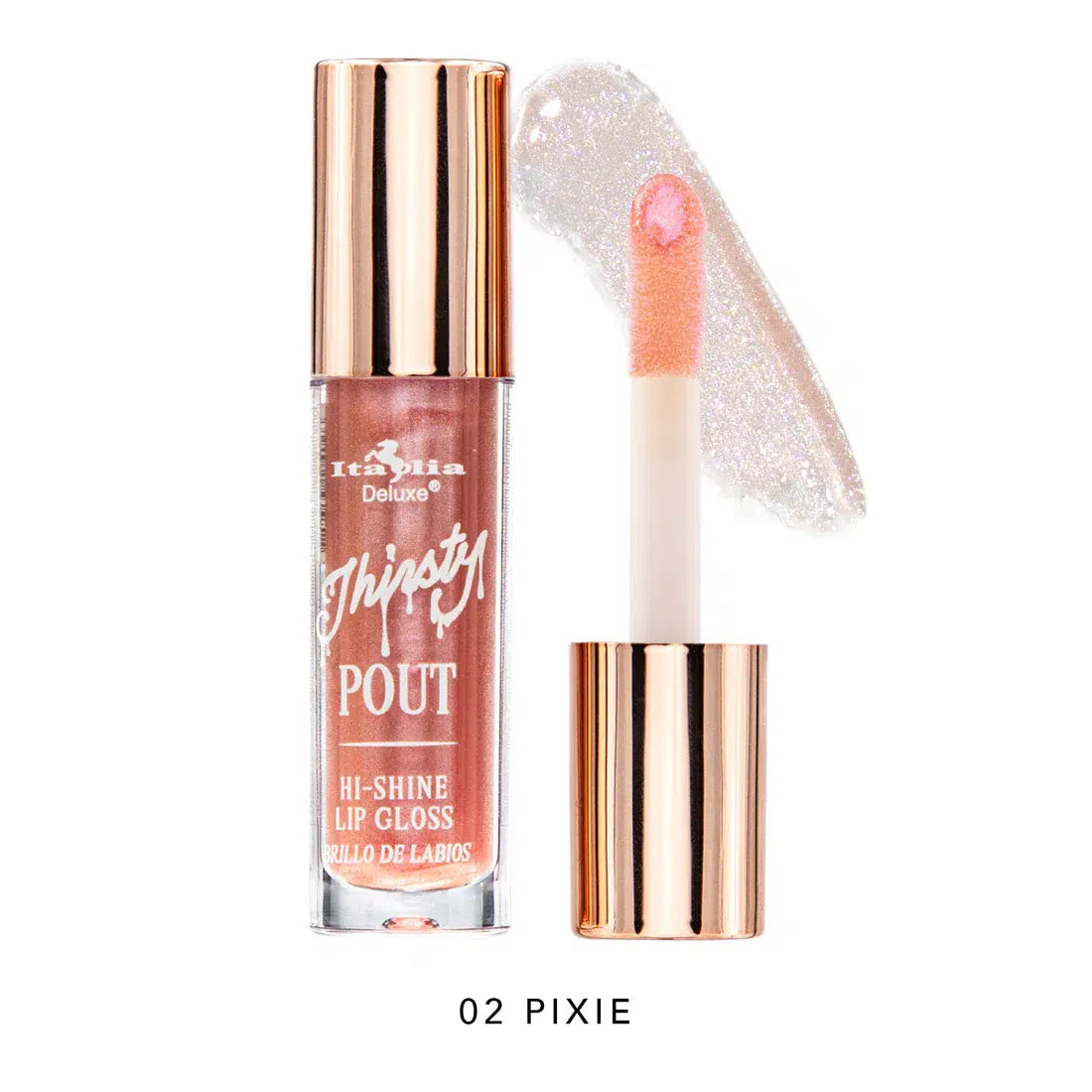 Italia Deluxe Thirsty Pout Hi-Shine Lip Gloss
