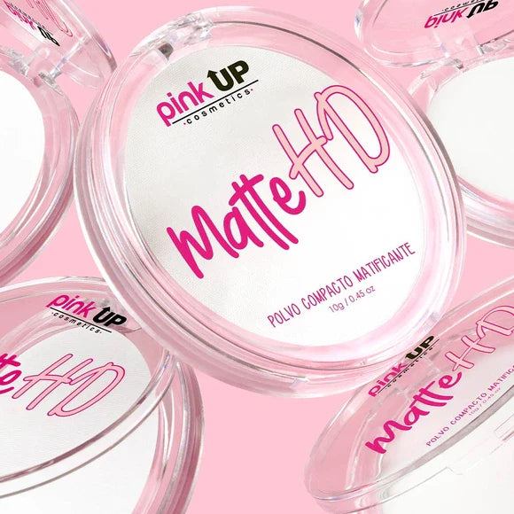 Pink Up Matte HD – Polvo Compacto Matificante