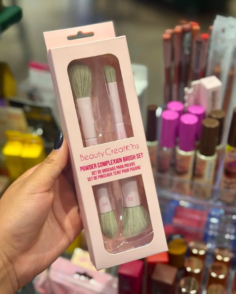Beauty Creations Powder Complexion Brush Set