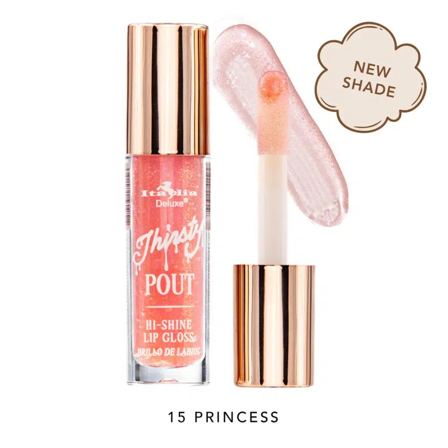 Italia Deluxe Thirsty Pout Hi-Shine Lip Gloss