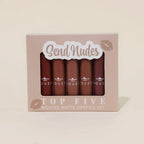 Italia Deluxe Five Mousse Matte Lipstick Set 💄