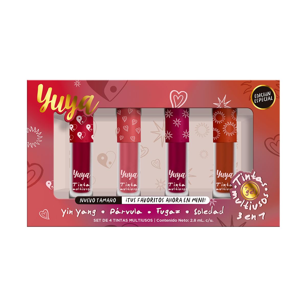 Set Mini Tintas Multiusos Yuya