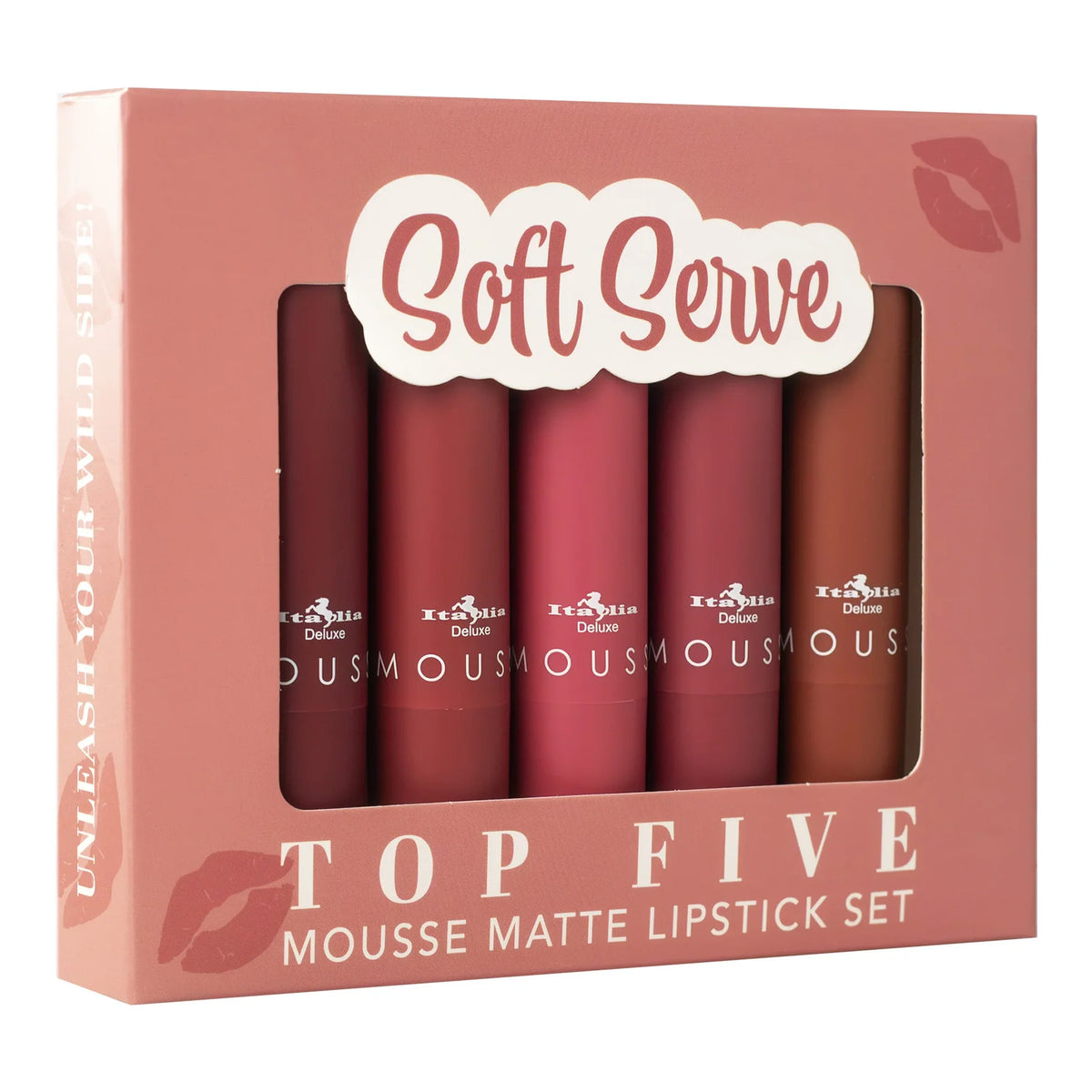 Italia Deluxe Five Mousse Matte Lipstick Set 💄
