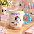 ☕ Taza Snoopy con Cucharita