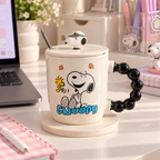 ☕ Taza o Azucarera Snoopy con tapa y cucharita 🐶✨