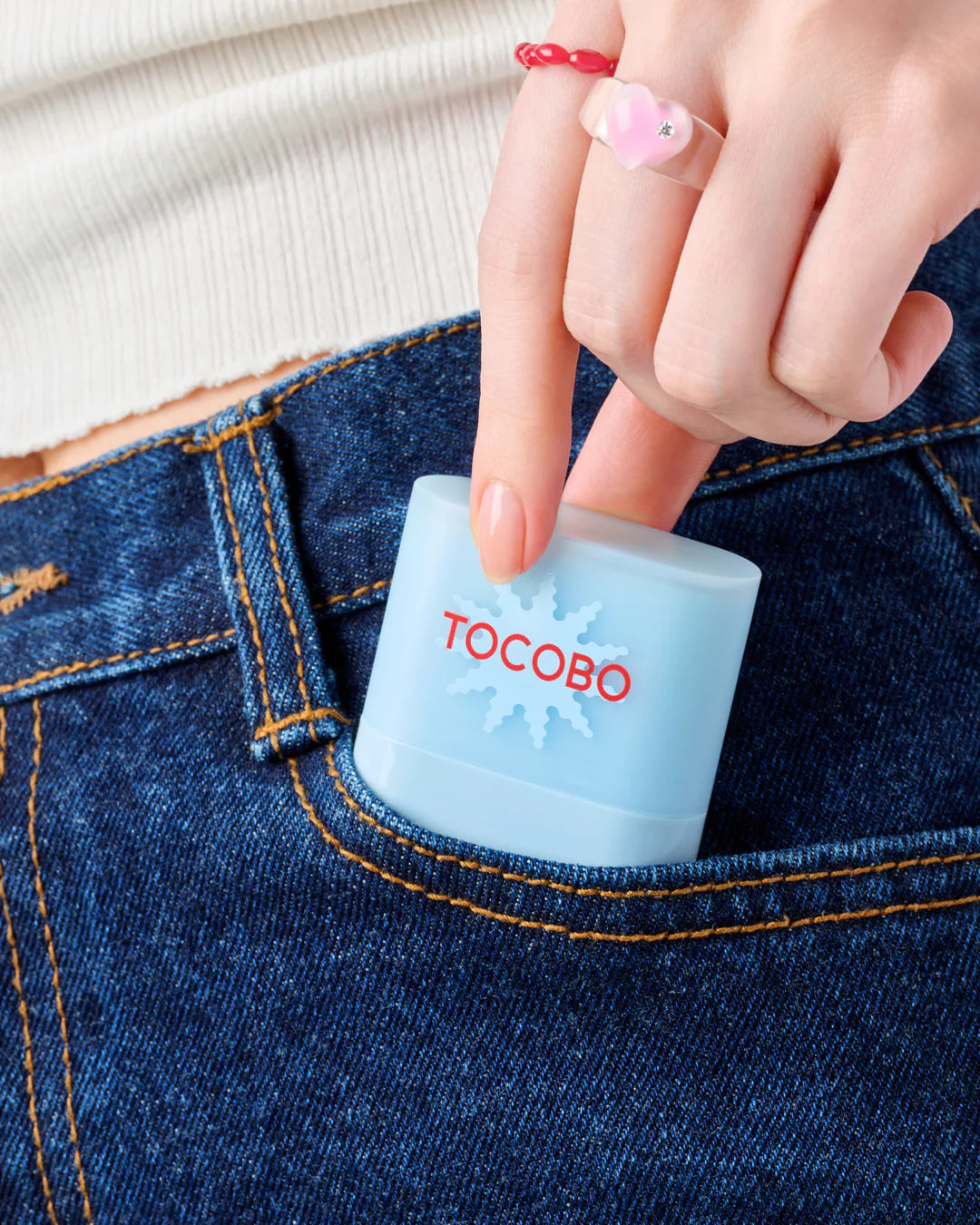 TOCOBO Mini Cotton Airy Sun Stick SPF50+ PA++++