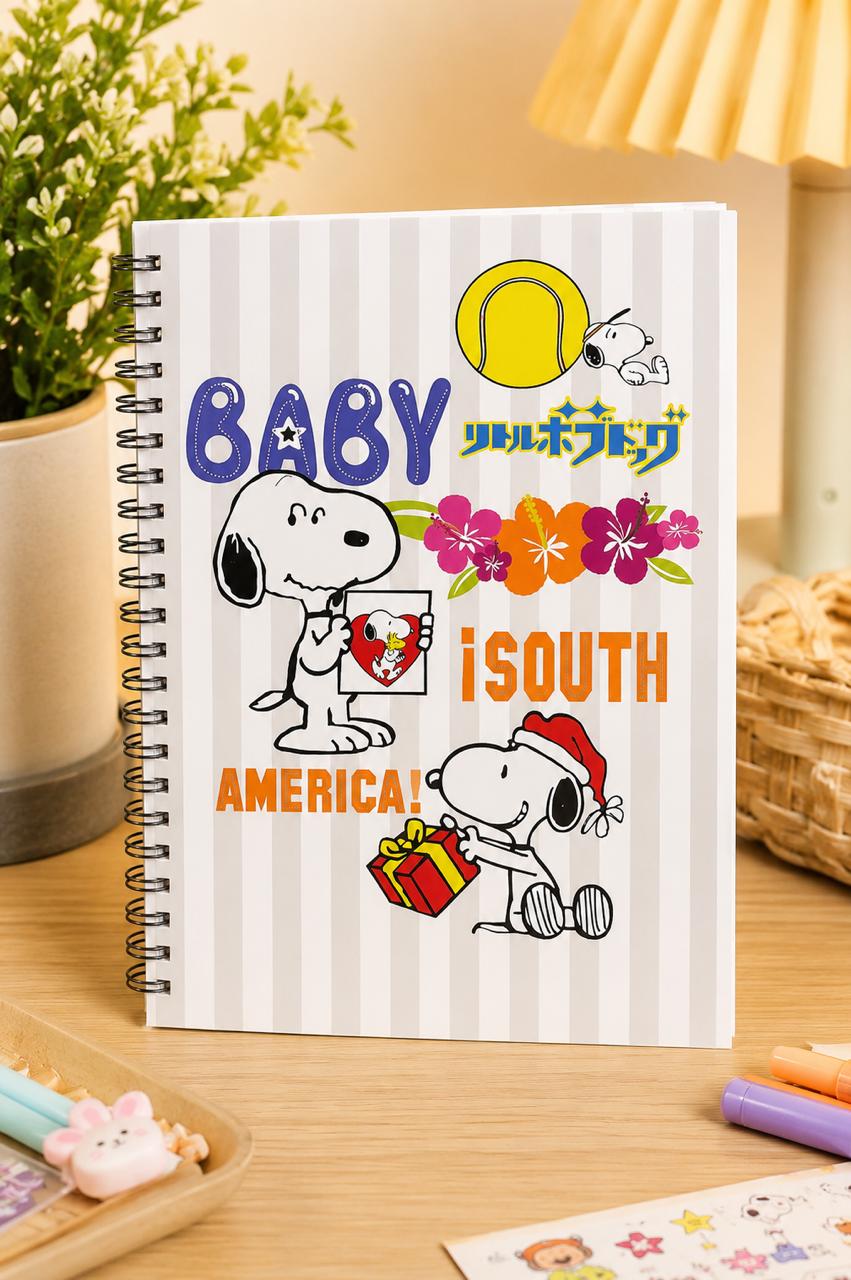 📓 Cuaderno Snoopy