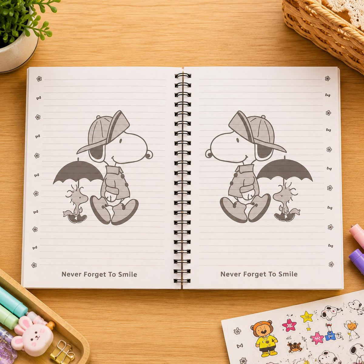 📓 Cuaderno Snoopy