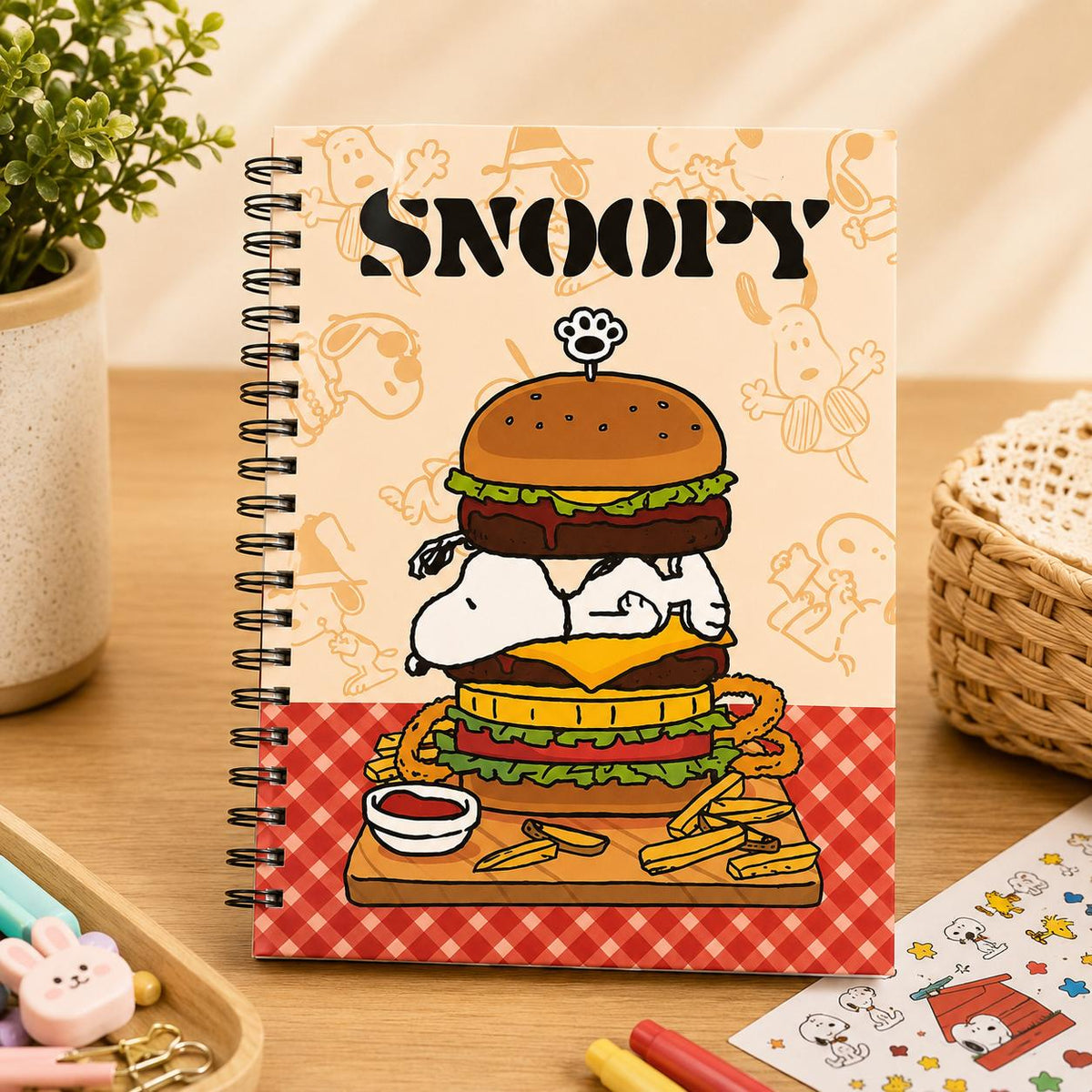 📓 Cuaderno Snoopy