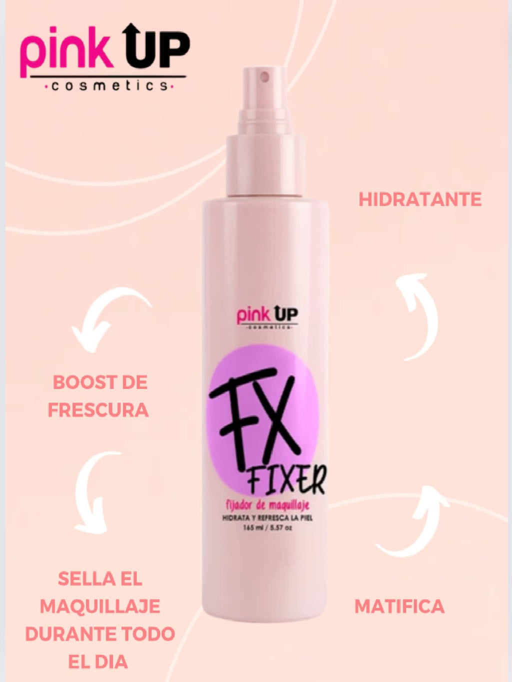 Pink Up FX Fixer – Fijador de Maquillaje