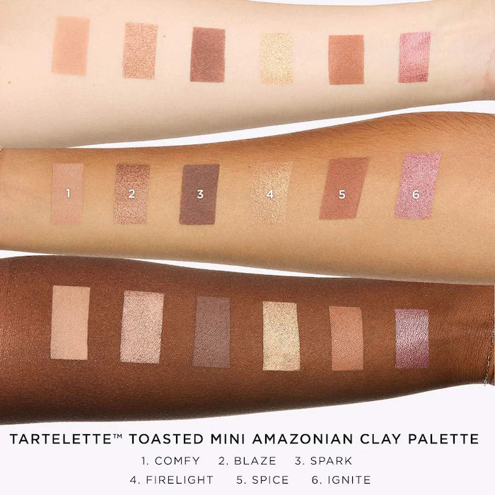 Tarte Tartelette™ Toasted Mini – Amazonian Clay Warm Neutral Palette